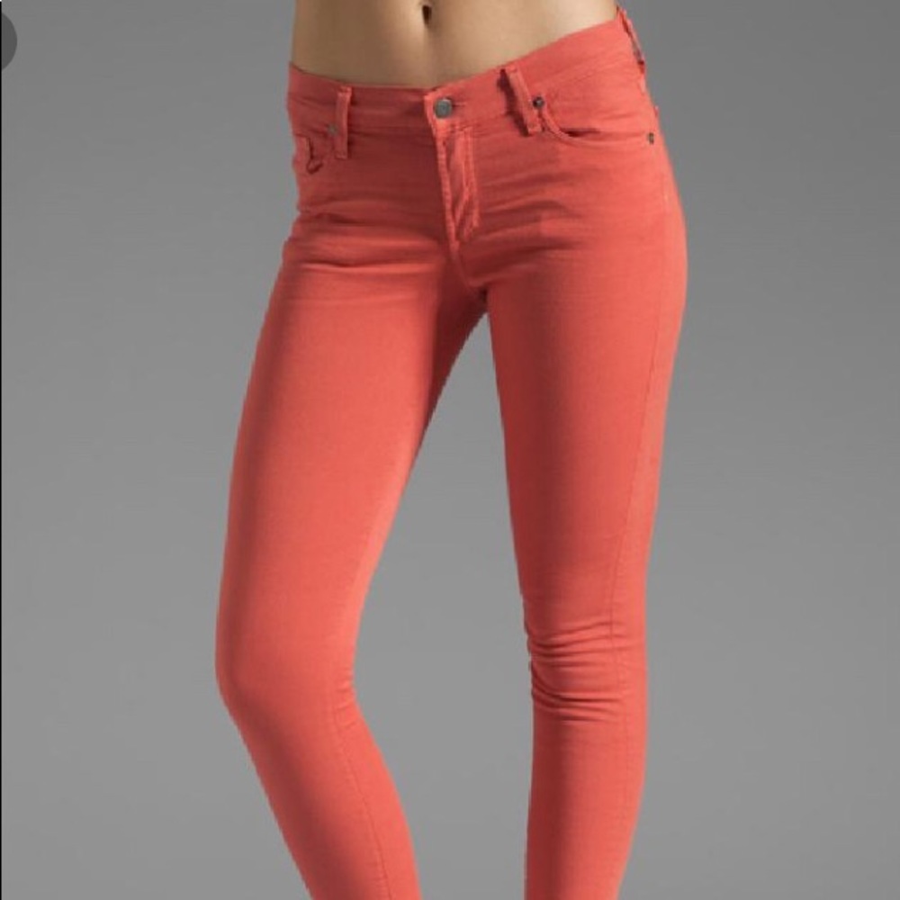 Citizens of Humanity coral jeans